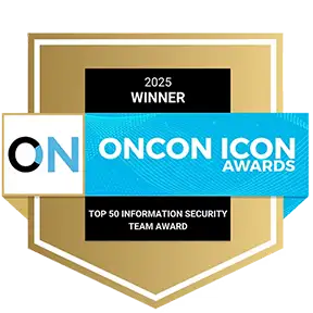 Oncon Icon Awards 2025 Winner badge