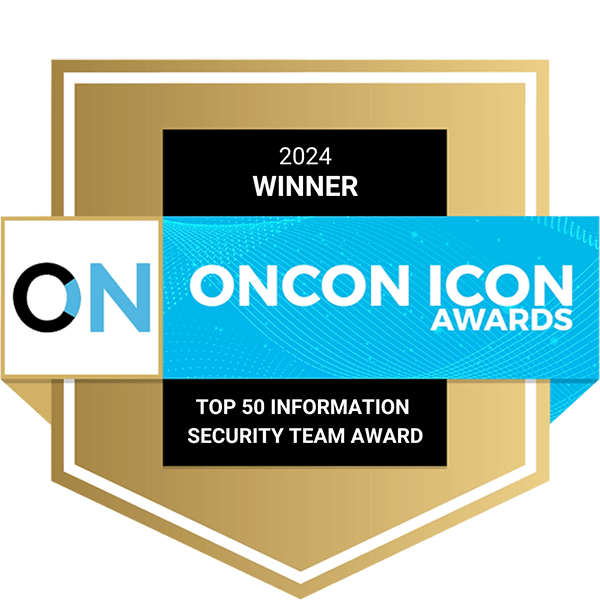 Oncon Icon Awards 2024 Winner badge